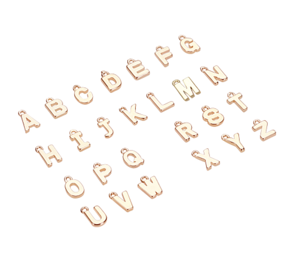Gold Initial Letter - Small