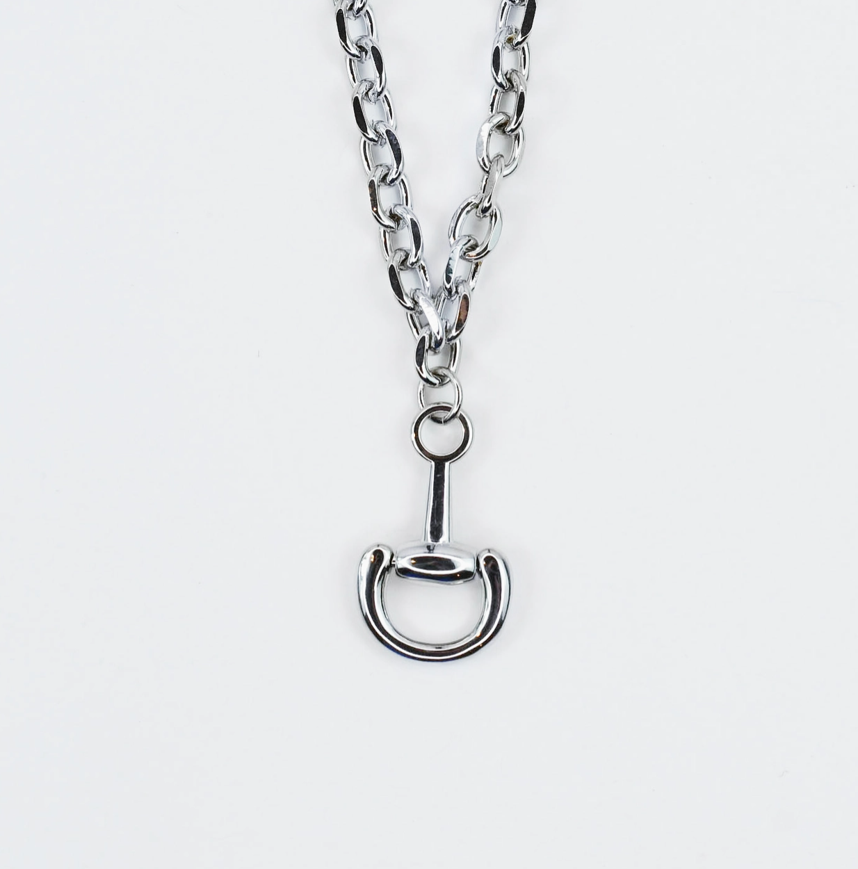 The Silver Snaffle Necklace