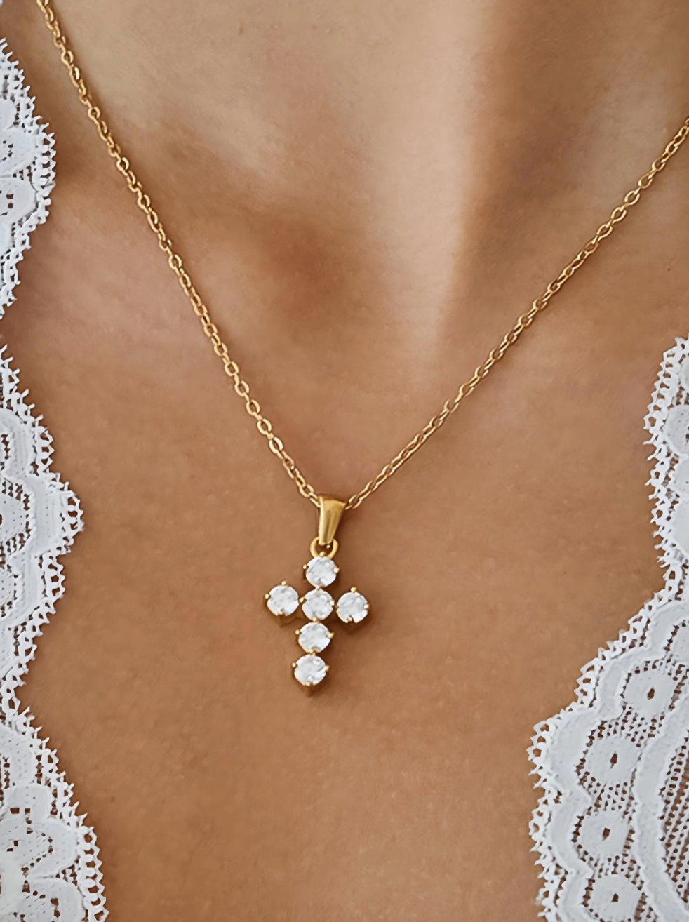 Gold Midnight Prayer Necklace