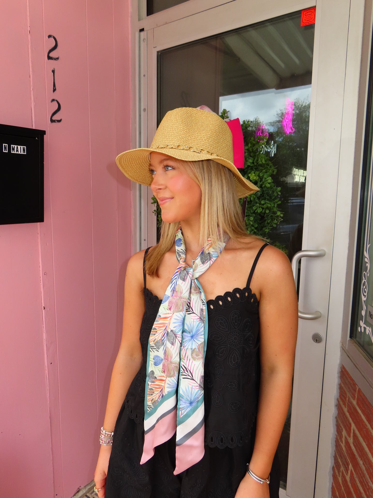 Chained Rancher Straw Hat