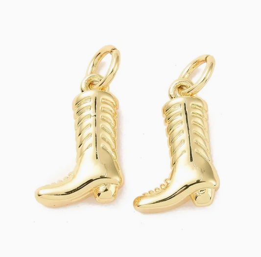 Gold Cowboy Boot - Small