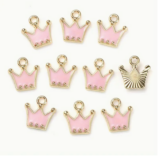 Gold Pink Crown - Small