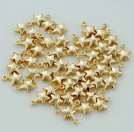 Gold Star Charm - Small