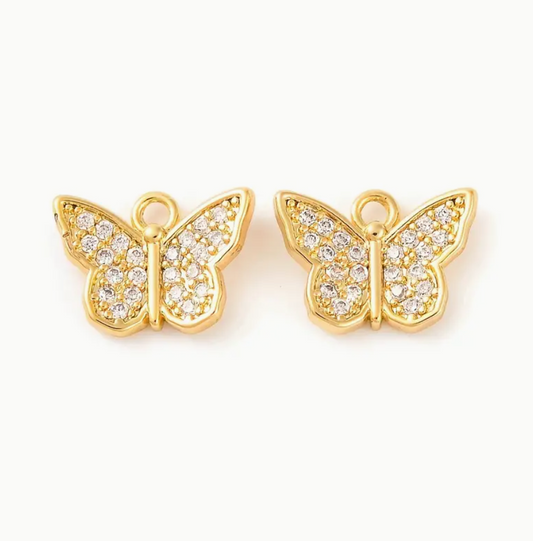 Gold Diamond Butterfly - Small
