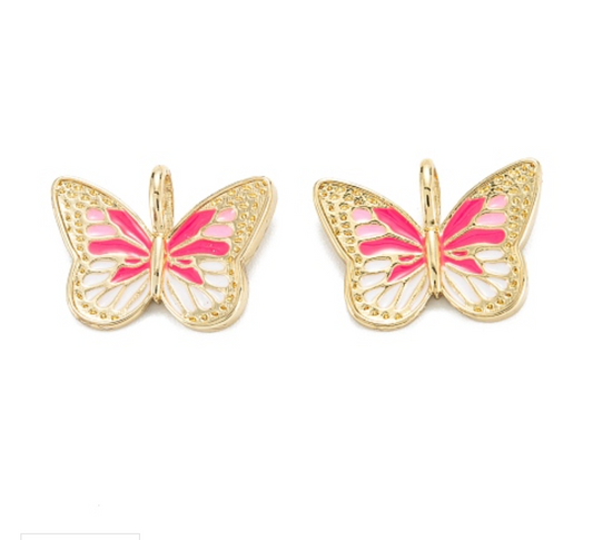 Pink Butterfly - Large