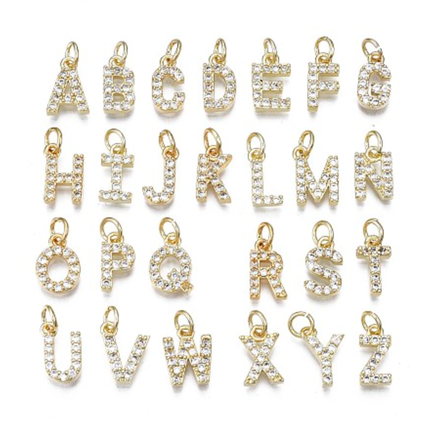 Diamond Initial Letters - Medium