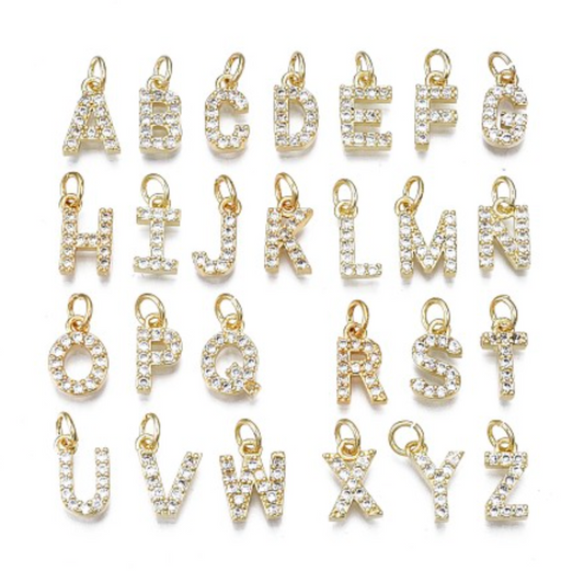 Diamond Initial Letters - Medium