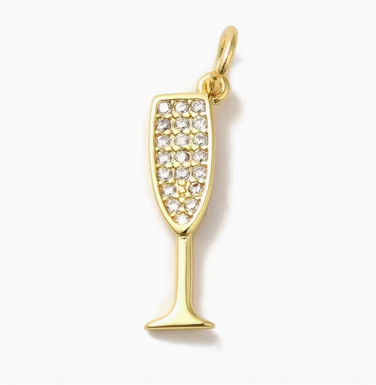 Mimosa Glass Charm - Large