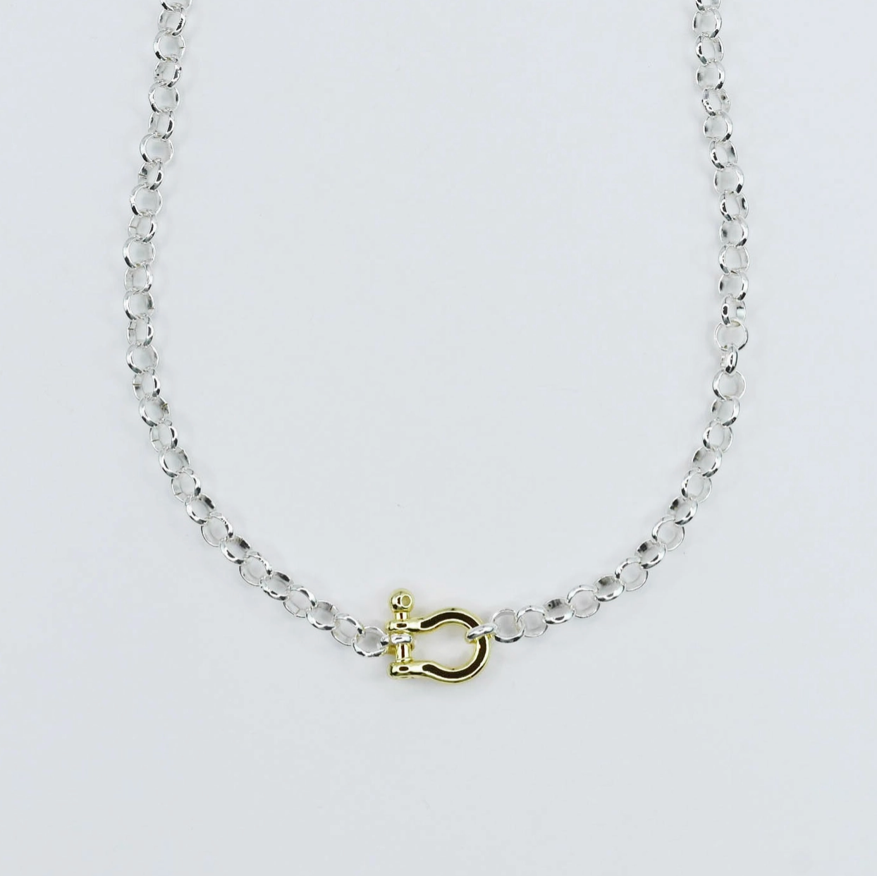 The Branded Shackle Necklace