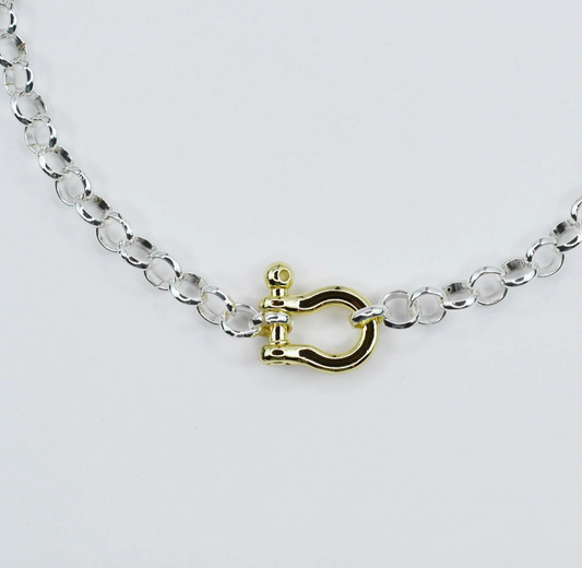 The Branded Shackle Necklace