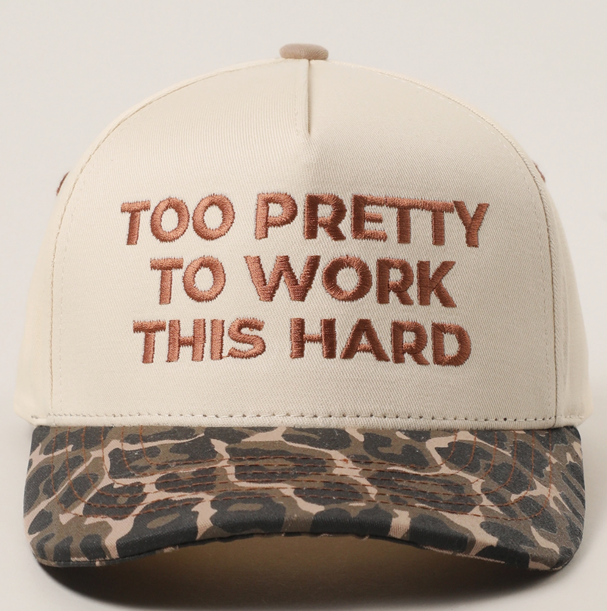 Too Pretty To Work Trucker Hat