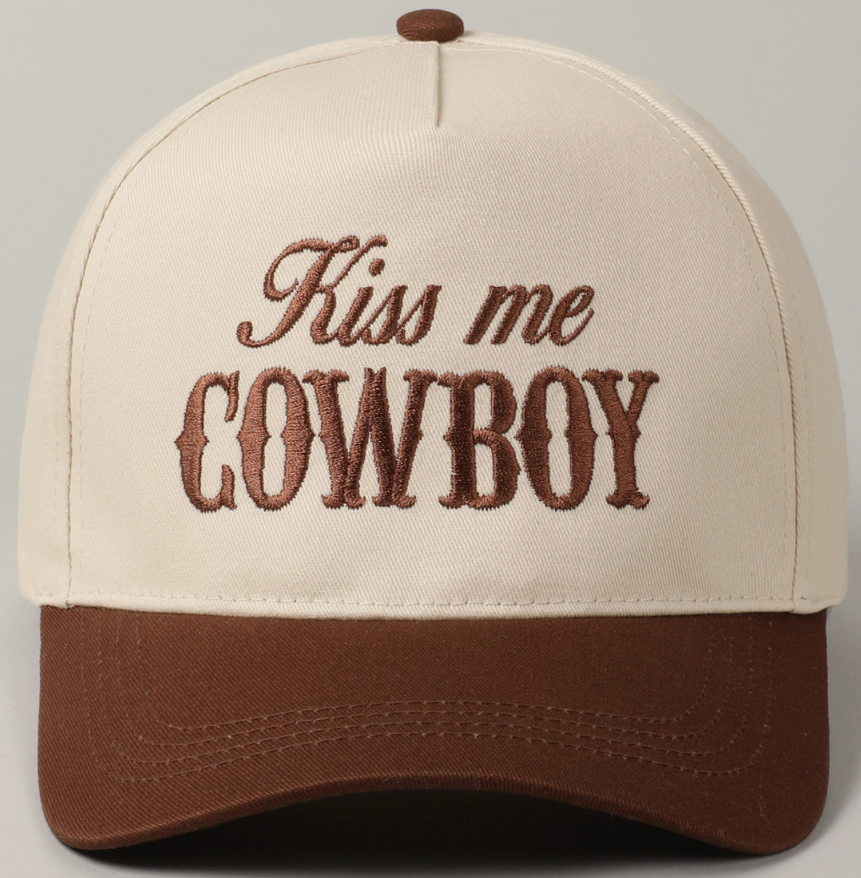 Kiss Me Cowboy Trucker Hat